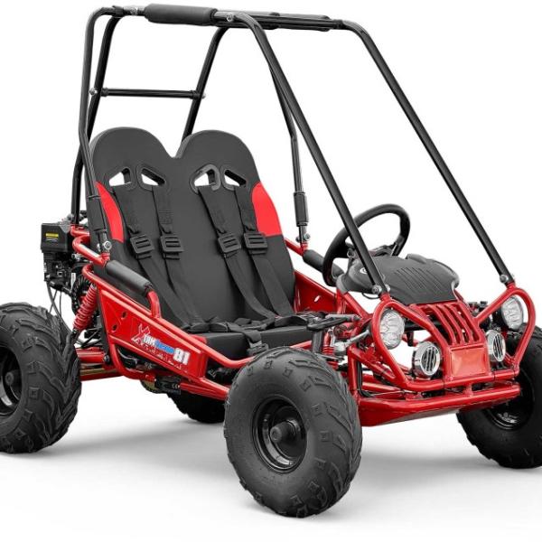 Buggy Infantil 212CC Vermelho (2 Lugares) - XTRM FACTORY 81