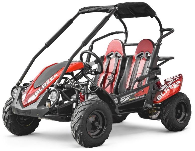 Buggy BLAZER 200CC Crianças (Vermelho) - XTRM FACTORY 81