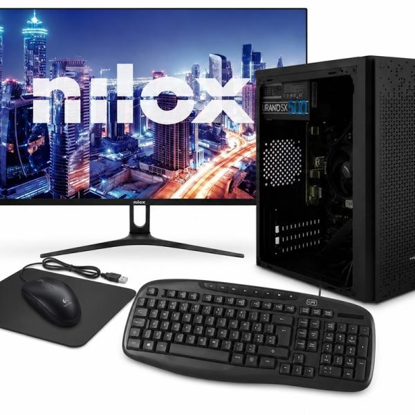Bundle Computador PC - ATOM + Monitor FHD + Teclado/Rato + Tapete