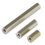 Espaçador de Metal Hexagonal 5mm M3 Fêmea - Fêmea