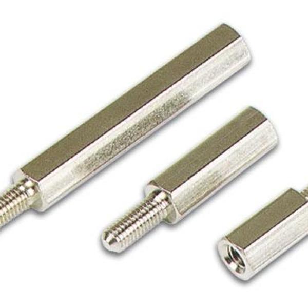 Espaçador de Metal Hexagonal 50mm M3 Macho - Fêmea