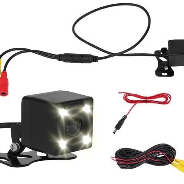 Camara Traseira Marcha - a - Trás c/ LED´s p/ Uso Automóvel