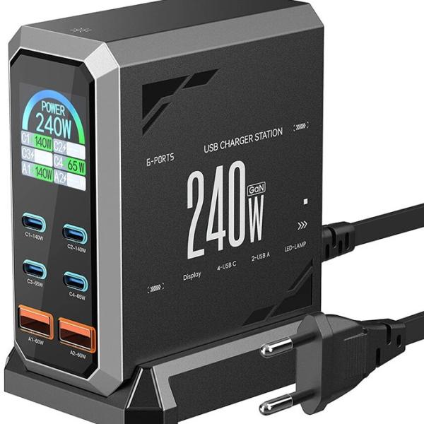 Carregador de Rede BW - S31 (2x USB - A / 4x USB - C) - BLITZWOLF