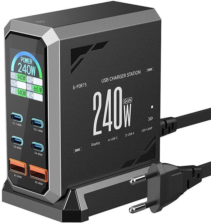Carregador de Rede BW - S31 (2x USB - A / 4x USB - C) - BLITZWOLF