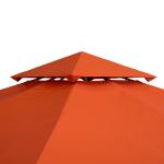Toldo de Substituição 3x3m para Pérgolas Toldo de Substituição de Pérgolas de Jardim Terracota