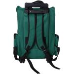 Transportadora 2 em 1 para Animais de Estimação Mochila ou Carrinho de Viagem para Cães e Gatos com 2 Rodas Alça Retrátil de Alumínio e Bolso de Armazenamento 42x25x55cm Verde