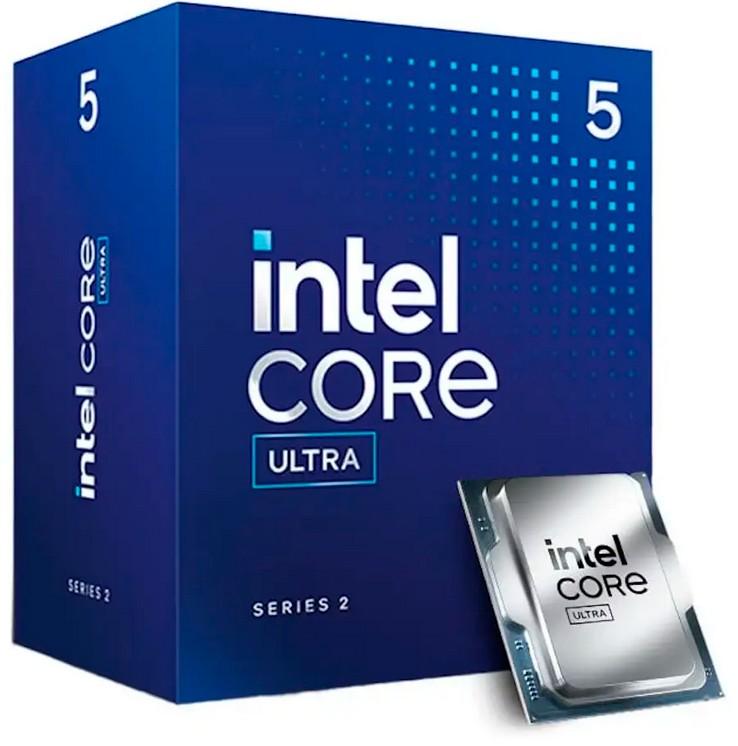Processador Core Ultra 5 225 (Series 2) Arrow Lake 10 - Core 2.7GHz Turbo 4.9GHz 20MB Cache1 - INTEL