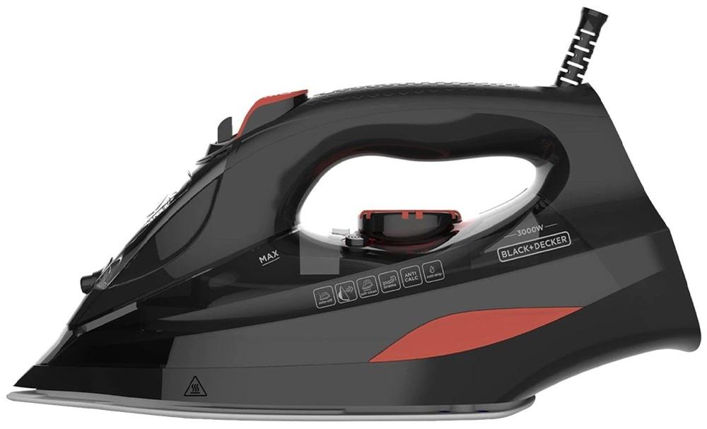 Ferro de Engomar a Vapor BXIR3000E 3000W (Preto) - BLACK&DECKER