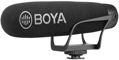 Microfone Shoutgun Super Cardioide BY - BM2021 (Preto) - BOYA