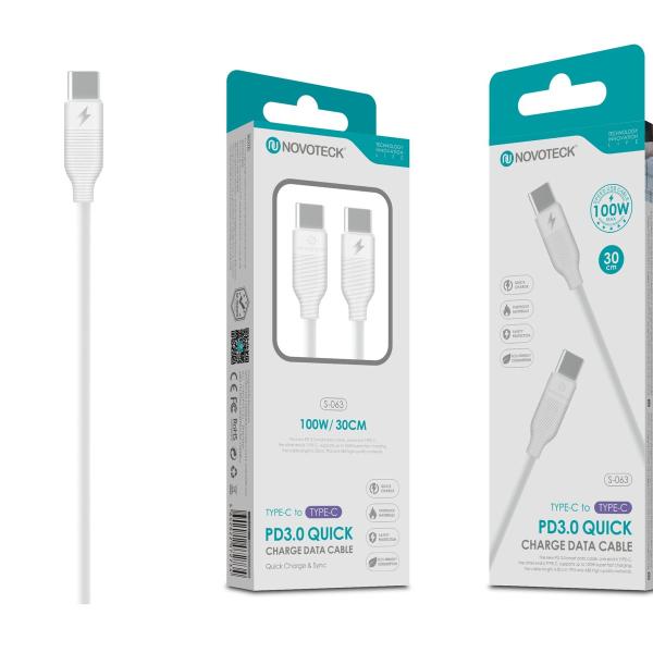 Mini Cabo Type-C PD 100W 0.3M S-063