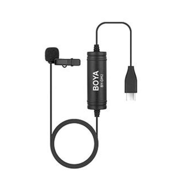 Microfone Digital Lavalier p/ Android (Preto) - BOYA