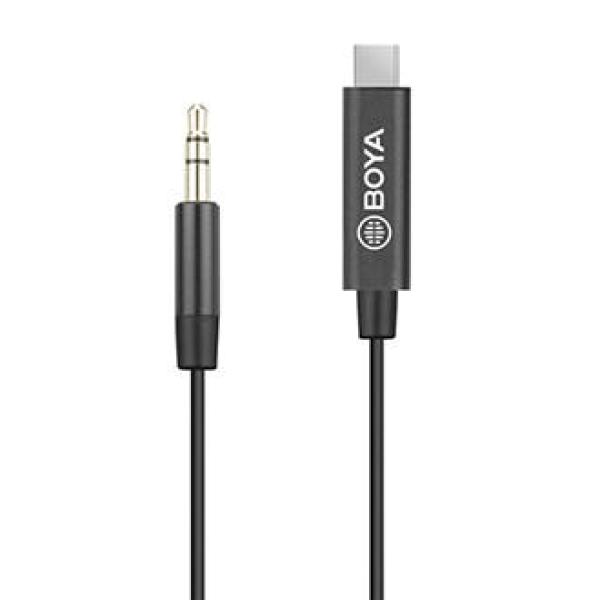 Cabo Adaptador TRRS Type - C (Preto) - BOYA