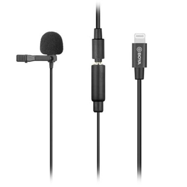 Microfone Digital p/ iOS (Preto) - BOYA