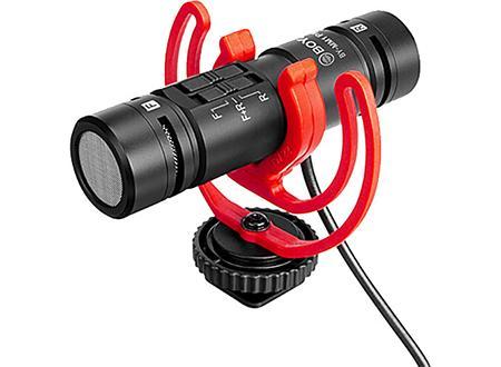 Microfone Universal Compacto Dual Estéreo/ Mono (Preto) - BOYA