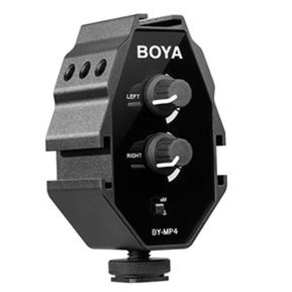 Adaptador Áudio 2 Canais (Preto) - BOYA
