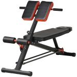 Banco de halteres inclinavel com 4 níveis de altura ajustável multifuncional para treinamento completo 64x146x73,5 - 85cm