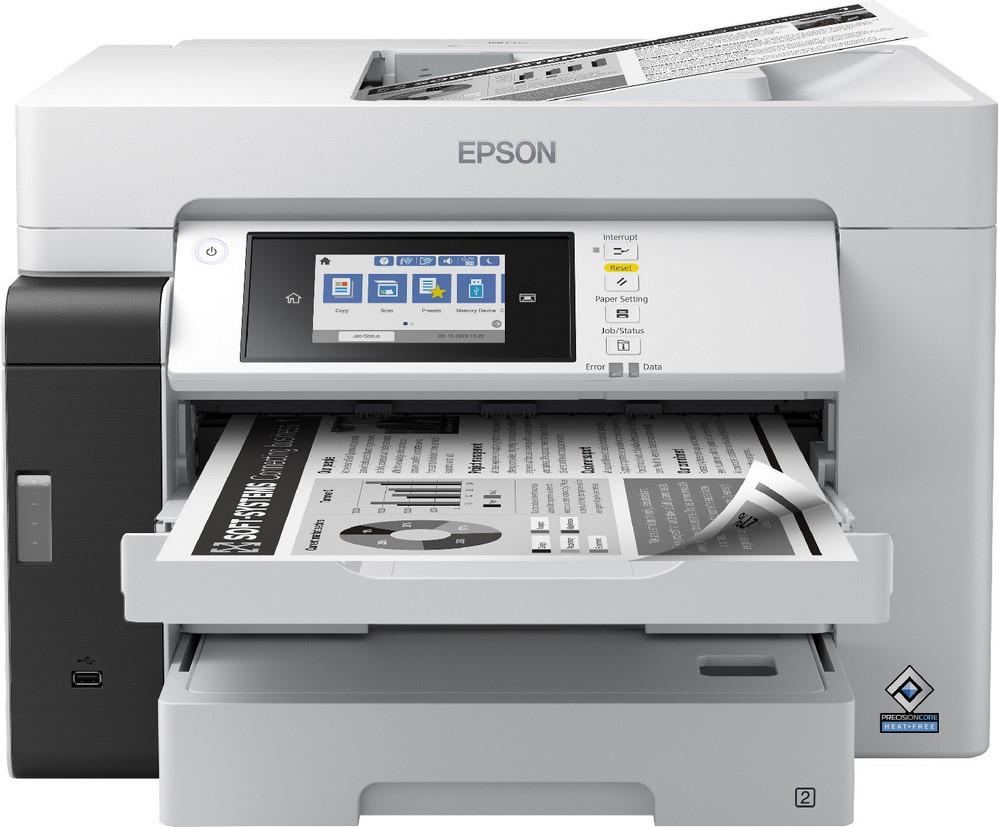 Impressora EcoTank ET - M16680 Wi - Fi (Preto/Cinzento) - EPSON