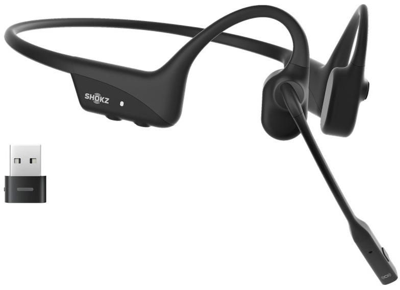 Auriculares Bluetooth OpenComm2 UC 2025 USB - A (Preto) - SHOKZ