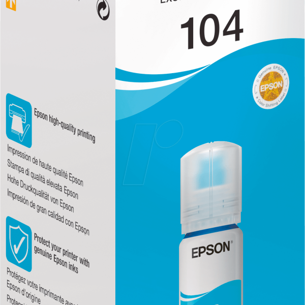Recarga de Tinta 104 (Azul) - EPSON