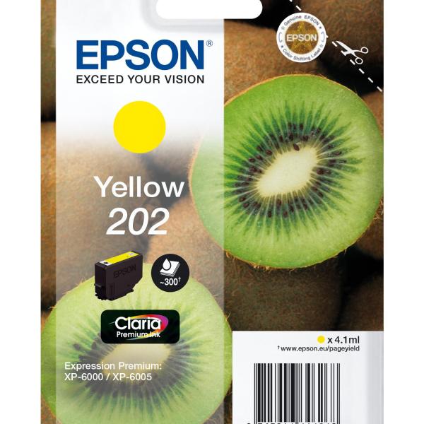 Tinteiro 202 XP - 60xx (Amarelo) - EPSON