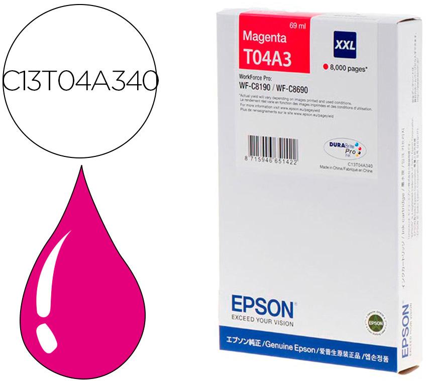 Tinteiro Original Epson T04A3 Magenta (Recondicionado)