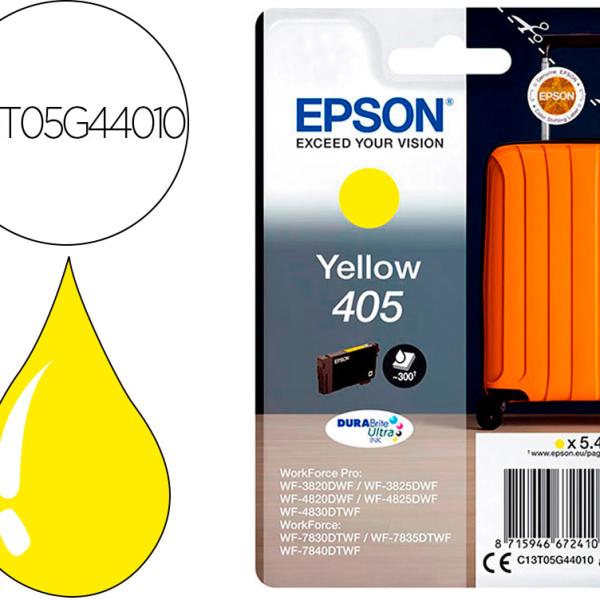 Tinteiro Original Epson nº405 Amarelo