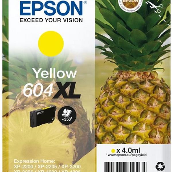 Tinteiro Original 604XL Amarelo - EPSON