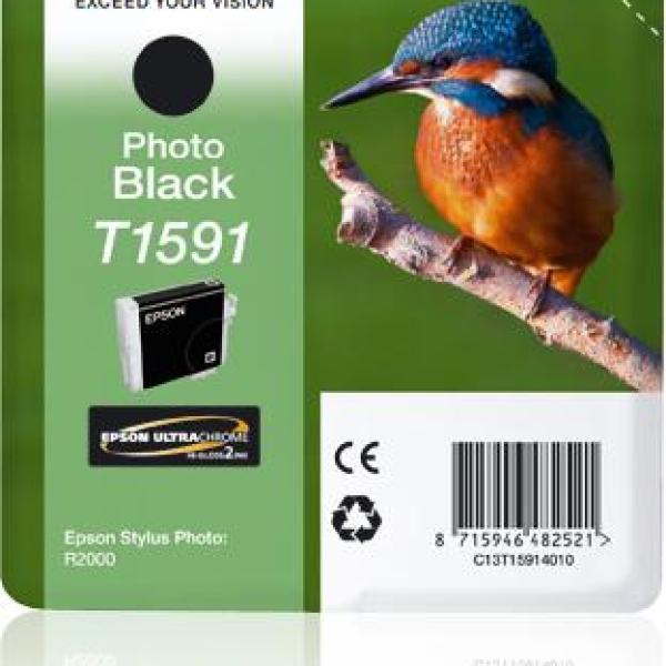 Tinteiro EPSON Photo R2000 Preto Photo - C13T15914010