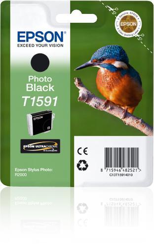 Tinteiro EPSON Photo R2000 Preto Photo - C13T15914010