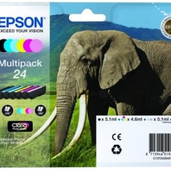 Tinteiros 6 Cores 24 EasyMail (29ml) - EPSON