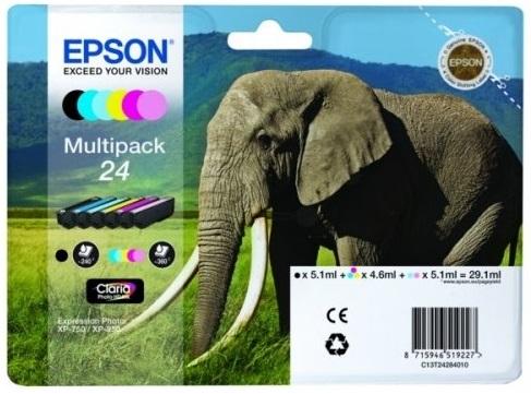 Tinteiros 6 Cores 24 EasyMail (29ml) - EPSON