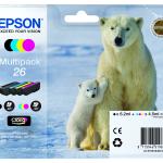 Pack Tint EPSON Quad XP - 600/700/800 C13T26164010