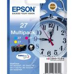 Pack 3x Tinteiros 27 WF - 3xxx/WF - 7xxx (Azul/Magenta/Amarelo) - EPSON