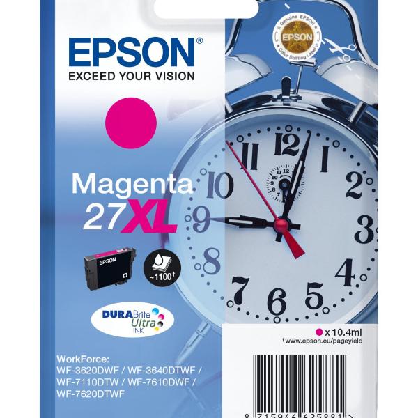 Tinteiro Serie 27XL Magenta WF - 3xxx/WF - 7xxx - EPSON (Recondicionado)