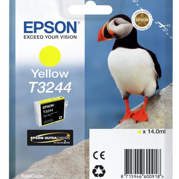 Tinteiro EPSON T3244 Amarelo - C13T32444010