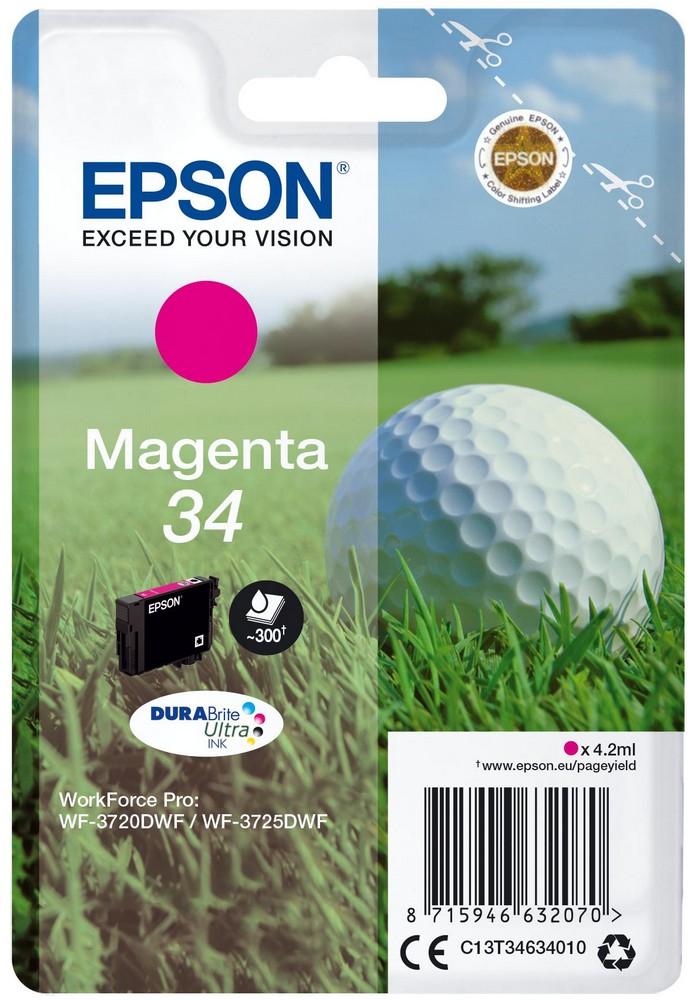 Tinteiro Magenta 34 (300 páginas) - EPSON