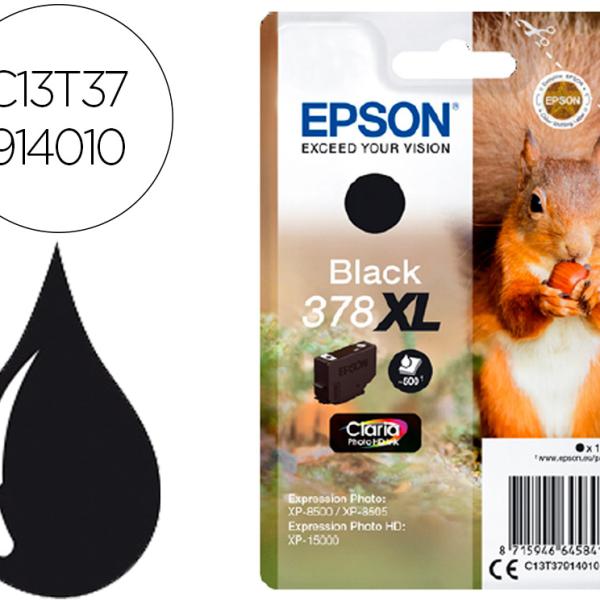 Tinteiro 378 Xl Expression Home Xp - 8605/8606/Xp - 15000/Xp - 8500/8505 (Preto) - EPSON