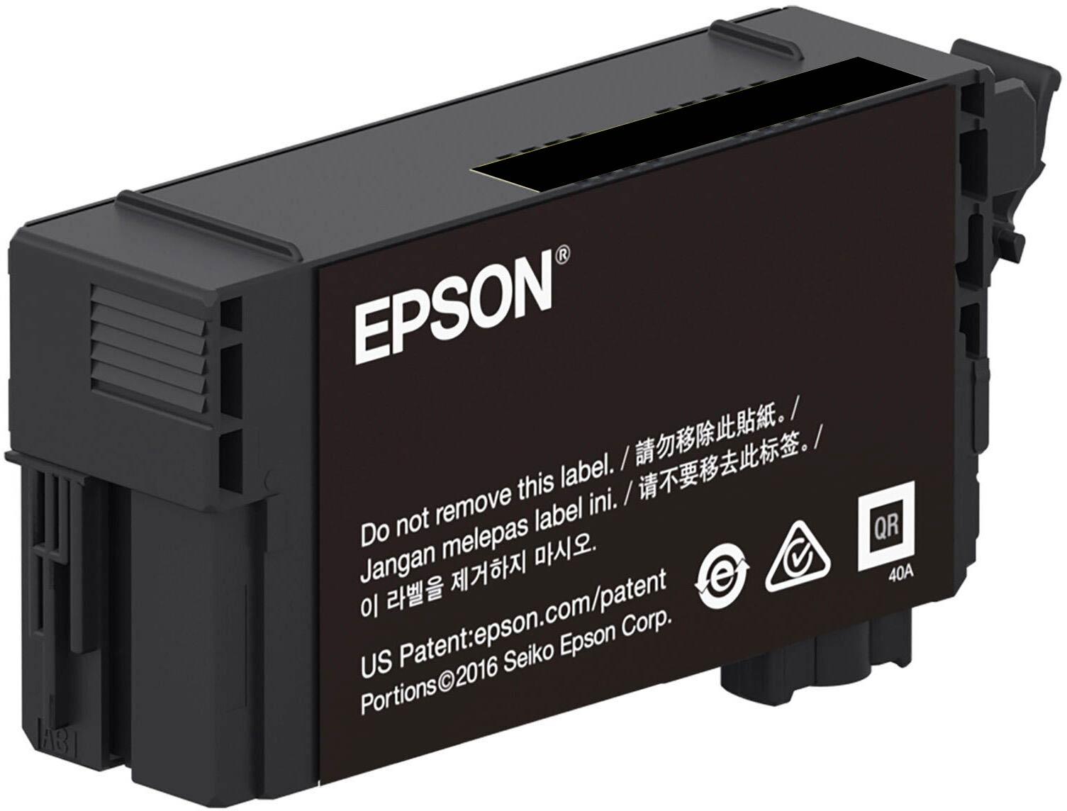 Tinteiro EPSON UltraChrome XD2 Black T40C140 (50ml) - C13T40C140