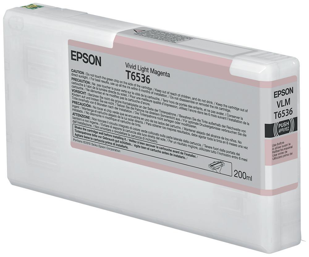 Tinteiro EPSON SP 4900 Vivid Light Magenta 200ml C13T653600 - Recondicionado