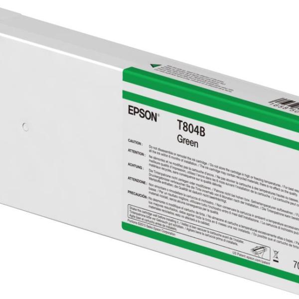 Tinteiro EPSON Verde T804B00 UltraChrome HDX 700ml - C13T804B00 — Recondicionado