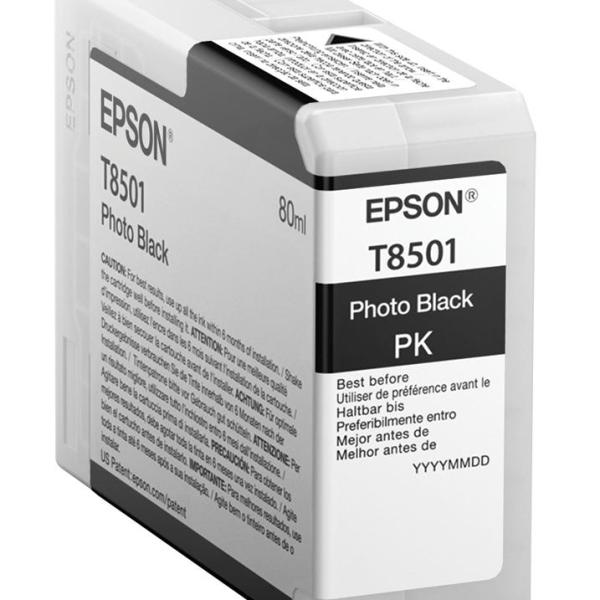 Tinteiro EPSON Photo Preto T850100 - C13T850100 (Recondicionado)