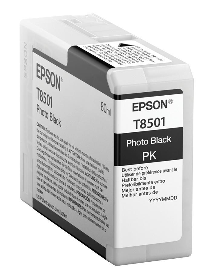 Tinteiro EPSON Photo Preto T850100 - C13T850100 (Recondicionado)