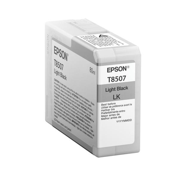 Tinteiro EPSON Light Preto T850700 - C13T850700 (Recondicionado)
