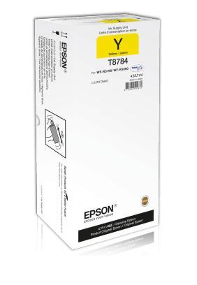 Tinteiro T8784 XXL Amarelo 50000p WF - R5xxx - EPSON