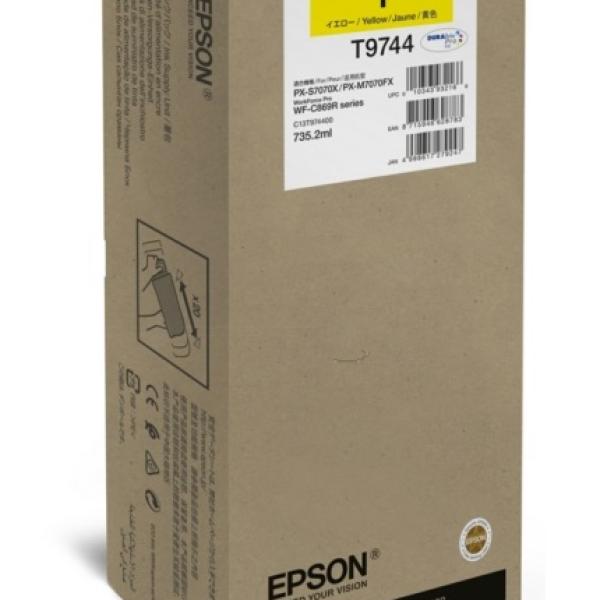 Tinteiro Amarelo T9744 (735,2 ml) - EPSON
