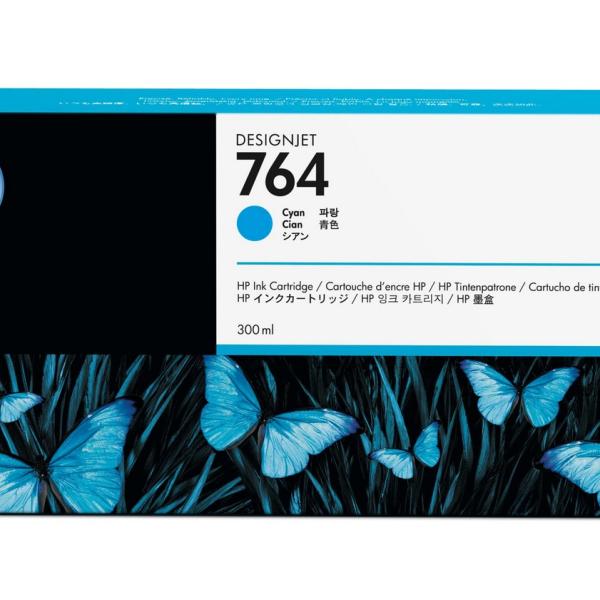 Tinteiro 764 Ciano (300 ml) - HP