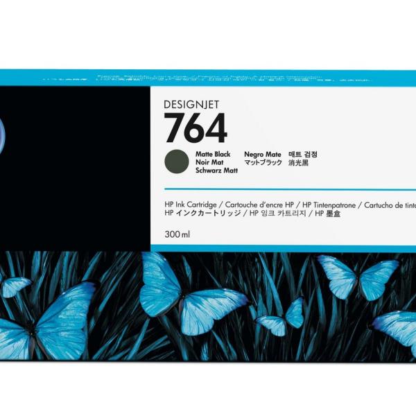 Tinteiro 764 Preto Mate (300ml) - HP