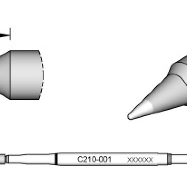 Ponta p/ Ferro Soldar (Ø 0,3mm) - JBC