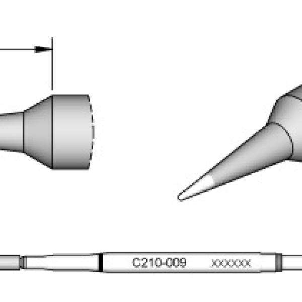 Ponta p/ Ferro Soldar Advanced (6 x 0,2mm) - JBC