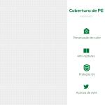Estufa 119x60x60cm Estufa de Jardim com 2 Janelas Enroláveis para Cultivo de Plantas Verduras Flores Branco Translúcido
